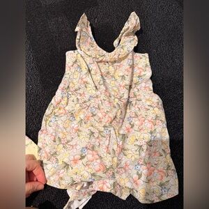 Janie and Jack Floral Kids One Piece - Multicolor